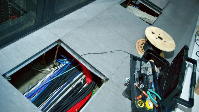 Les planchers techniques :